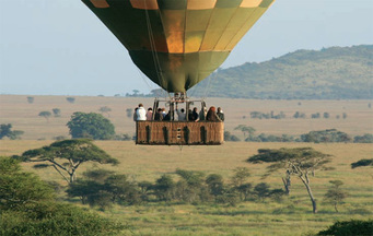 Hot air balloon Kenya